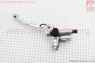 Тормозной цилиндр с рычагом правый Honda Lead AF20