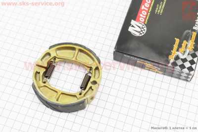 Тормозные колодки барабан Suzuki AD50, D=90mm