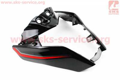 Loncin- LX300-6 пластик - обтекатель фары, ЧЕРНЫЙ