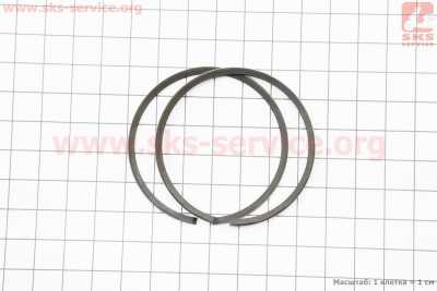 Кольца поршневые Suzuki AD100 52,5мм +1,00
