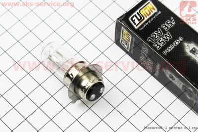 Лампа фары P15D-25-3 12V 35/35W