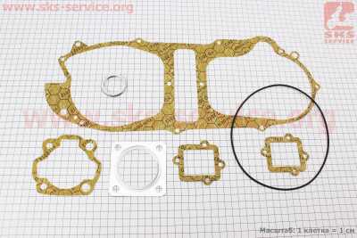Прокладки двигателя Suzuki AD110cc-52,5мм, к-кт 7 деталей, Тайвань