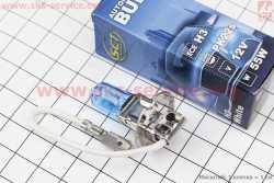 Лампа фары H3 12V 55W галогенная Super White