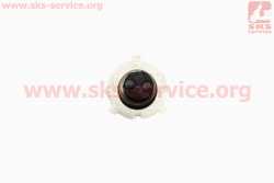 Лампа фары P15D-25-3 12V 35/35W синяя, тип 1