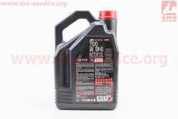 Масло 4T 10W-40 - синтетическое мотоциклетное 7100 SYNTHETIC 100%, 4L