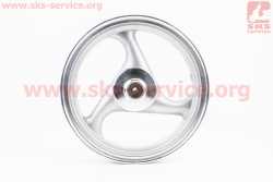 Диск передний литой MT2,50x12 d12mm (диск торм. 3 болта) 3 луча серый, тип2