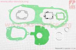 Прокладки двигателя 50cc-40мм, к-кт 8 деталей