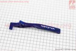 Рычаг руля правый (диск. тормоз) синий, TUNING