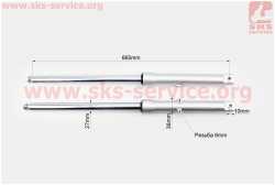 Амортизатор передний (перья), лев., прав. к-кт L-665мм; d-27мм (качественный)