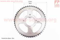 Звезда задняя JD125 - 428-52Т - d=58; 4отв.*78mm каленая