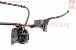 Loncin- LX200GY-3 Тормозная система передняя в сборе