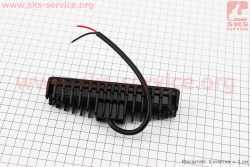 Фара дополнительная светодиодная влагозащитная - 6 LED с креплением, прямоугольная 150*37мм