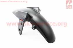 Loncin- LX300-6 пластик - крыло переднее, ЧЕРНЫЙ матовый