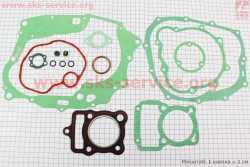 Прокладки двигателя CG-125cc-56,5мм, к-кт 15 деталей