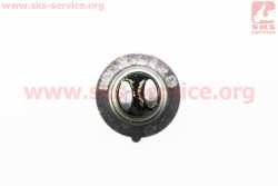 Лампа фары P15D-25-1 12V 35/35W синяя SUPER