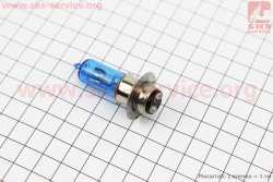 Лампа фары P15D-25-1 12V 35/35W синяя SUPER