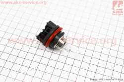 Лампа фары HS5 (B245) 12V 35/35W (Suzuki AD/Lets - 4T), пластмасс. цоколь