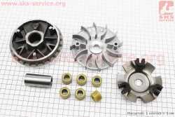 Вариатор передний к-кт Honda WH125/150 + втулка, крыльчатка