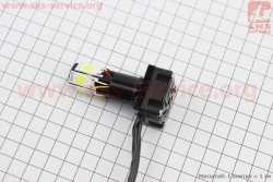 Лампа фары диодная LED-6 SUPER универсальная (к-кт разных креплений), с стабилизатором + стробоскоп