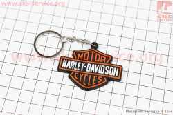 Брелок  HARLEY-DAVIDSON, резиновый 51х35мм